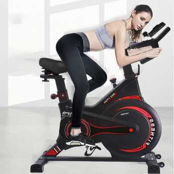 TaffSPORT HAPPY GAM Sepeda Statis Gym Spinning Bike with Bluetooth - HF-2122
