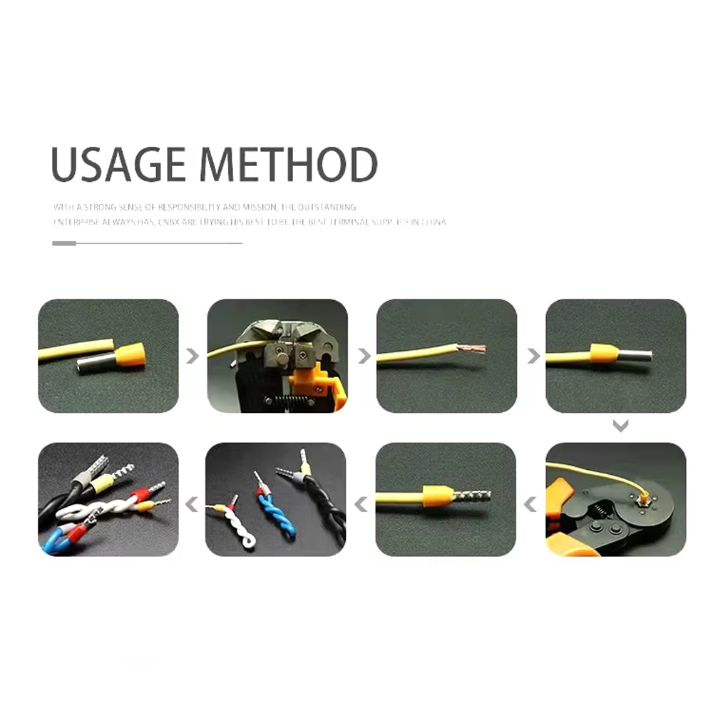 Taffware Skun Ferrules Insulated Terminal Block Connector 400 PCS - WG30 Gambar produk Taffware Skun Ferrules Insulated Terminal Block Connector 400 PCS - WG30