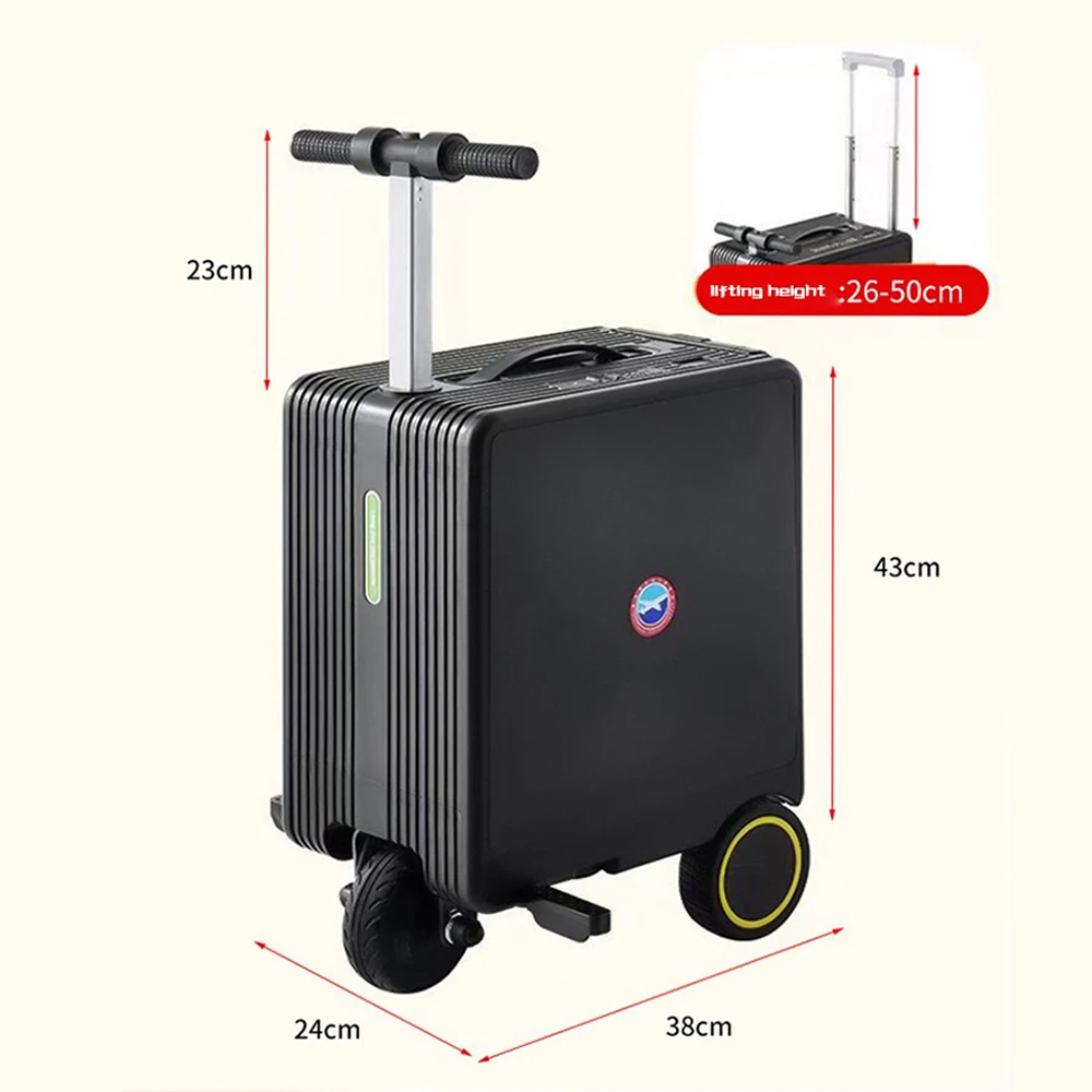 JATURUN Koper Skuter Elektrik Kabin Airwheel Style Luggage 20 Inch - SE70 Gambar produk JATURUN Koper Skuter Elektrik Kabin Airwheel Style Luggage 20 Inch - SE70