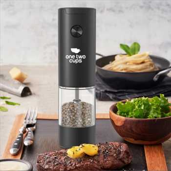 One Two Cups Alat Penggiling Biji Lada Elektrik Spice Grinder 70ml - KYMQ-44B