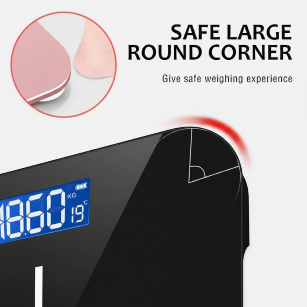 LIFEHOOD Timbangan Badan Digital Scale LED Display 180kg Charging - SC-08 Gambar produk LIFEHOOD Timbangan Badan Digital Scale LED Display 180kg Charging - SC-08