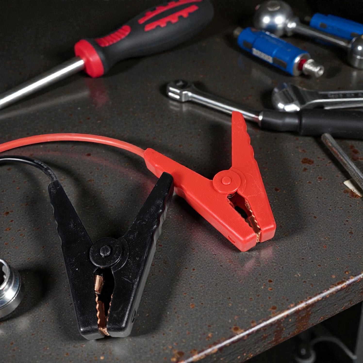 Shotee Kabel Alligator Jump Starter Mobil Battery Jumper 650A 12/24V - BS100 Gambar produk Shotee Kabel Alligator Jump Starter Mobil Battery Jumper 650A 12/24V - BS100