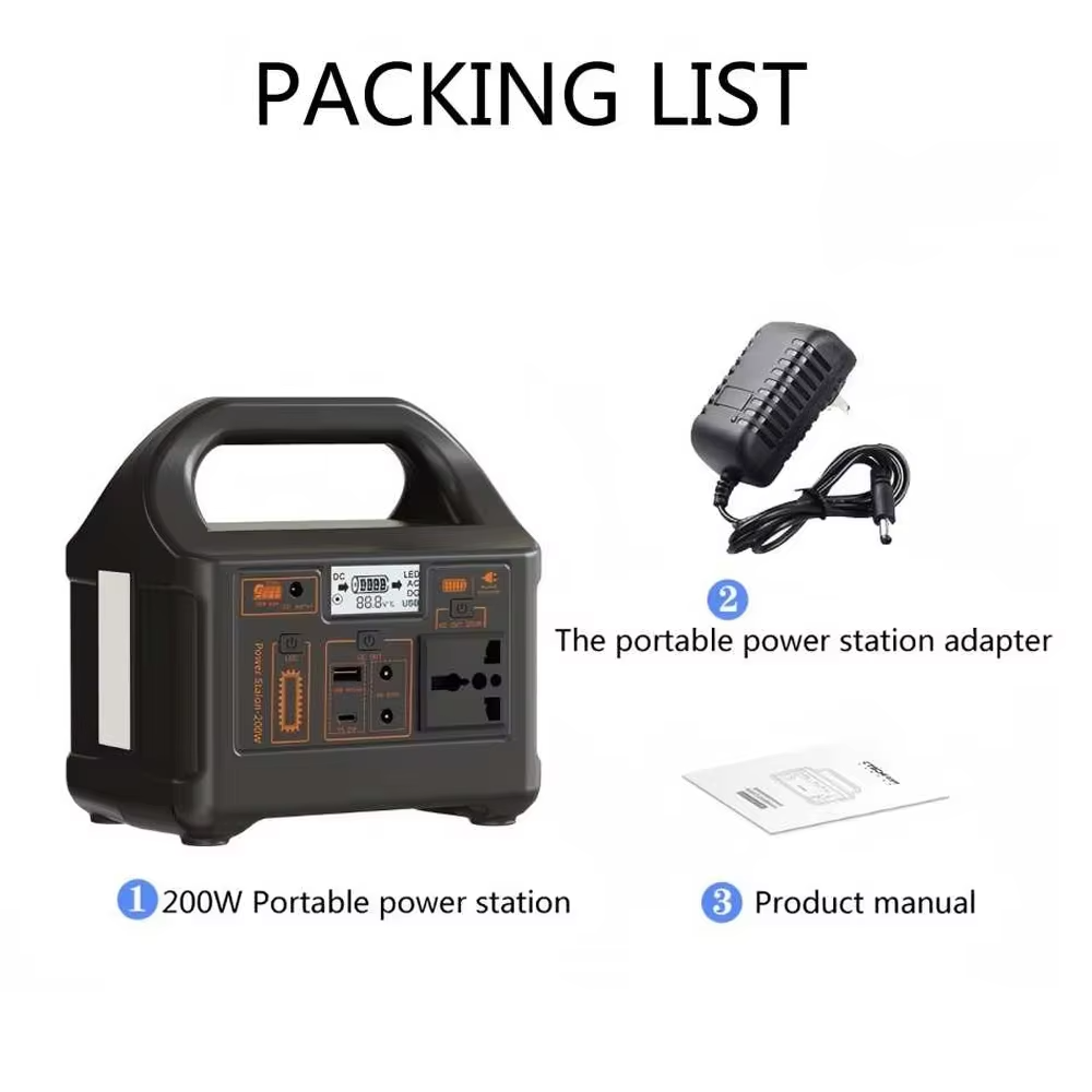 Gaiaray Portable Power Supply Station Outdoor Generator 150W 12000mAh - G0301 Gambar produk Gaiaray Portable Power Supply Station Outdoor Generator 150W 12000mAh - G0301