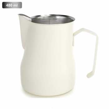 OneTwoOne Teko Kopi Milk Frothing Pitcher Stainless Steel Crane Mouth - AA050