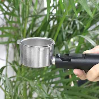 Gambar produk CAFEGA Bottomless Naked Portafilter Stainless Steel 304 51mm - EC200