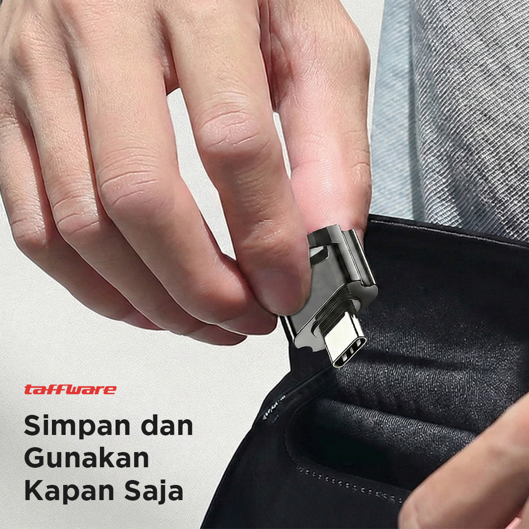 Gambar produk Taffware Card Reader USB Type C OTG MicroSD - P31