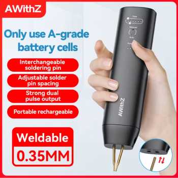 AWithZ Mesin Las Genggam Pulse Spot Welding Machine 0.35mm 1800mAh - H1