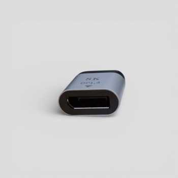 Gambar produk DZST OTG Adapter DP Display Port Female to USB Type C Male 8K 60Hz - D080