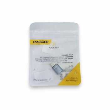 Gambar produk ESSAGER OTG Adapter Type C Female to Type C Male USB 4.0 40Gbps 240W - EOTGFM-YH0G-P