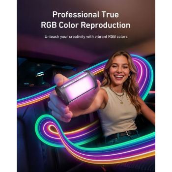 Telesin Lampu Fill Light Magnetic RGB LED Camera Smartphone 500mAh - S5-BGD-16