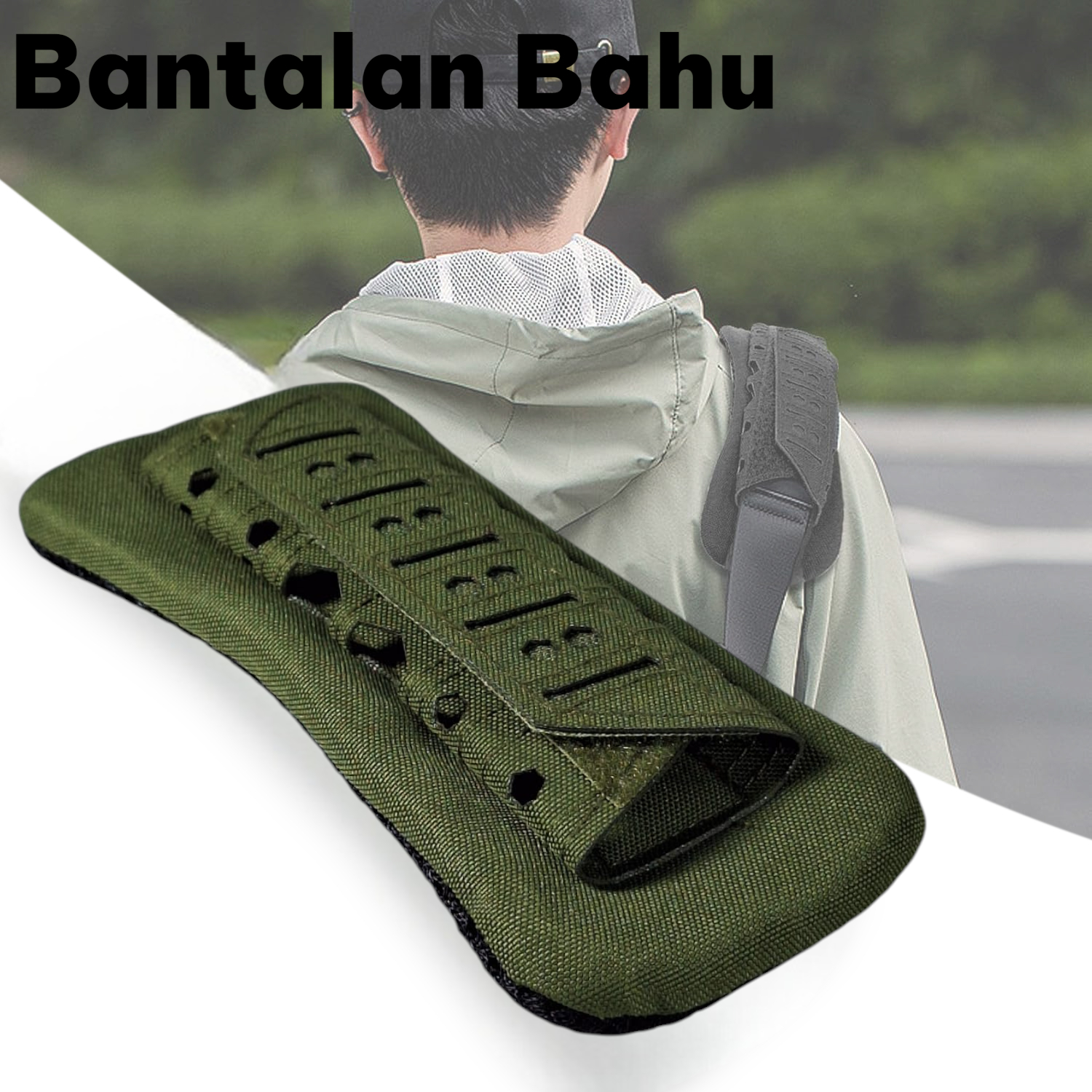 MORVE Bantalan Bahu Taktis Outdoor Tactical Shoulder Cushion Pad 1 PCS - M04 Gambar produk MORVE Bantalan Bahu Taktis Outdoor Tactical Shoulder Cushion Pad 1 PCS - M04