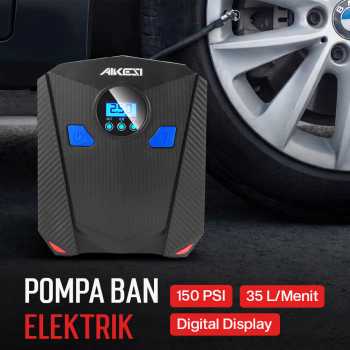 AIKESI Pompa Ban Elektrik Portable Air Compressor DC 12V 150 PSI - AKS-5501
