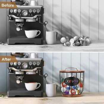 Gambar produk WORMER Tempat Kertas Filter Kopi Coffee Capsule Storage Holder - C150