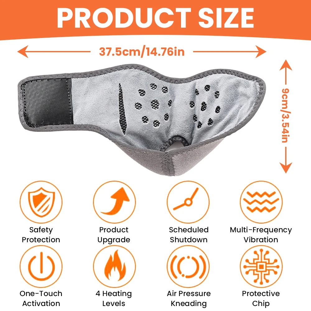 Emsense Alat Pijat Terapi Ankle Heating Massager 4 Speed 8 Mode - HE02 Gambar produk Emsense Alat Pijat Terapi Ankle Heating Massager 4 Speed 8 Mode - HE02