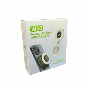 Gambar produk CRYLUX Ring Light LED Magnetic 3in1 Color Flip Design 400mAh 2W - W50