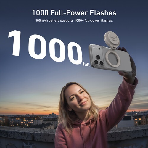 Telesin Lampu Fill Light Magnetic Flashlight 3 Color Smartphone 500mAh - P5-BGD-17 Gambar produk Telesin Lampu Fill Light Magnetic Flashlight 3 Color Smartphone 500mAh - P5-BGD-17