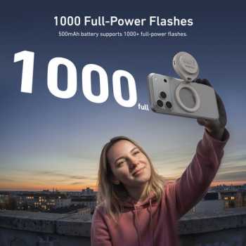 Gambar produk Telesin Lampu Fill Light Magnetic Flashlight 3 Color Smartphone 500mAh - P5-BGD-17