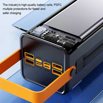 Gambar produk CHiRiCH Power Bank 50000mAh 120W Fast Charging Cable USB Type C 22.5W - CH550