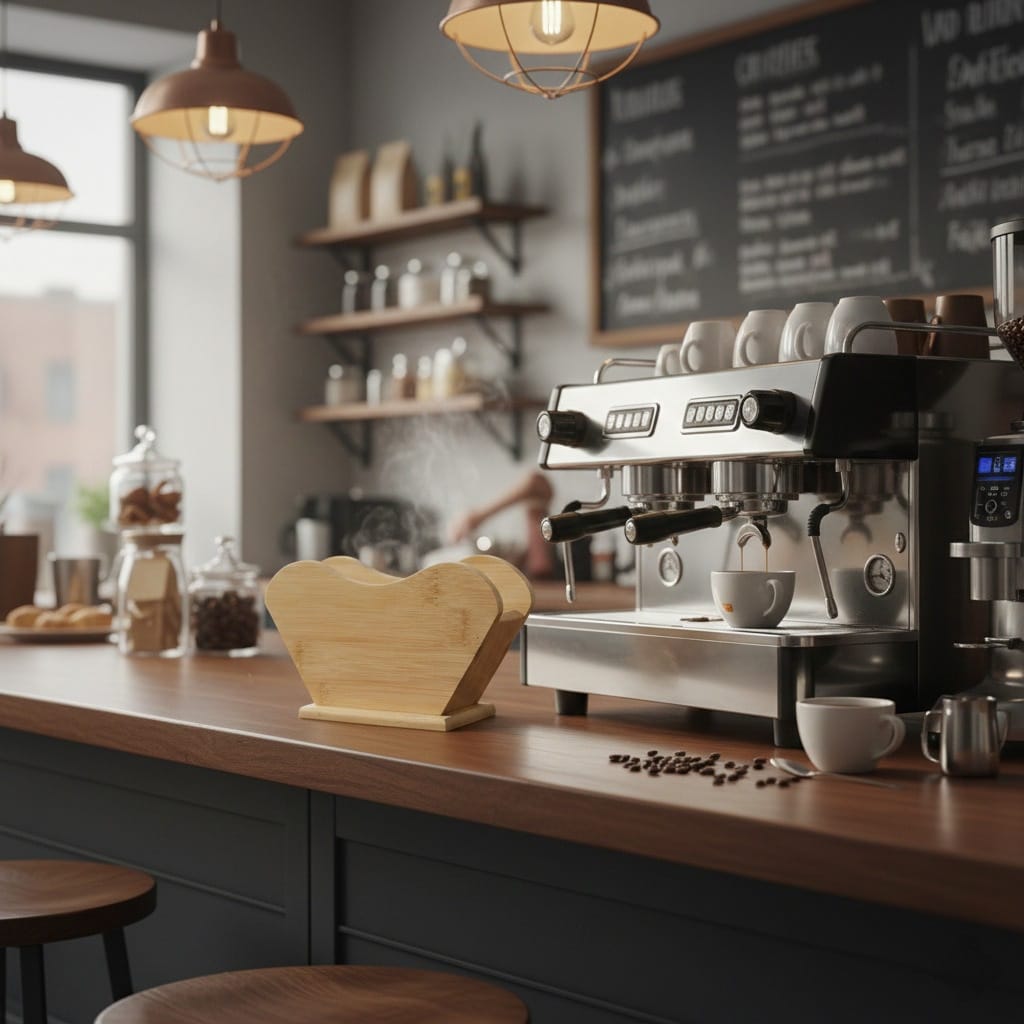 One Two Cups Tempat Filter Kertas Kopi Tray Rack Stand Coffee Paper - ZJ013 Gambar produk One Two Cups Tempat Filter Kertas Kopi Tray Rack Stand Coffee Paper - ZJ013