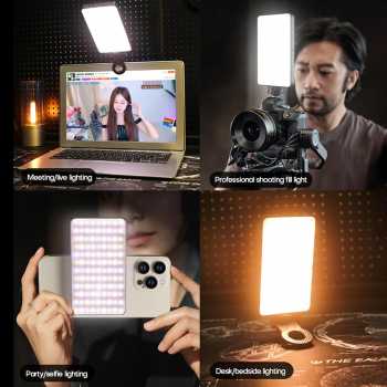 Gambar produk WINGEAR Lampu Fill Light LED 3in1 Color 2500-9000K Magnetic 3000mAh - M19