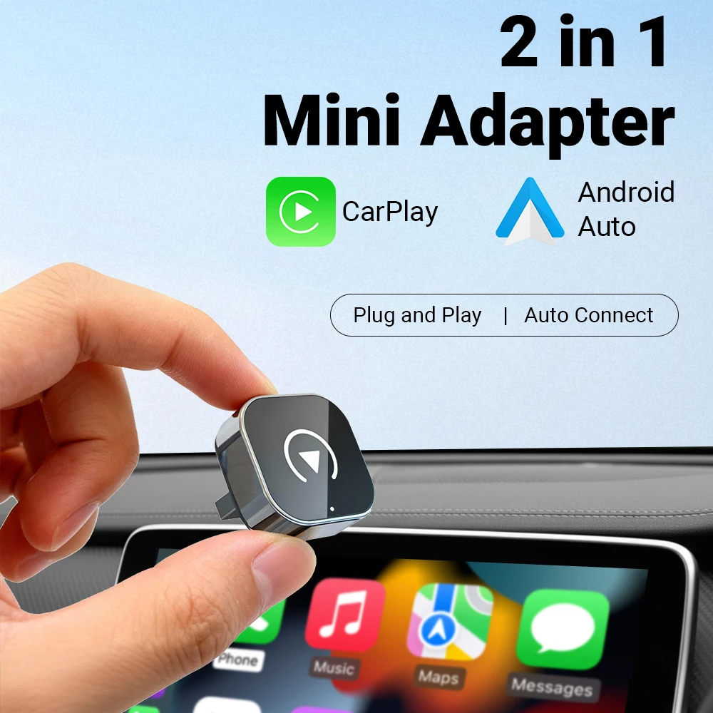 XUDA USB Dongle Wireless CarPlay Android Auto Cortex-A7 WiFi 5.8GHz - A70 Gambar produk XUDA USB Dongle Wireless CarPlay Android Auto Cortex-A7 WiFi 5.8GHz - A70