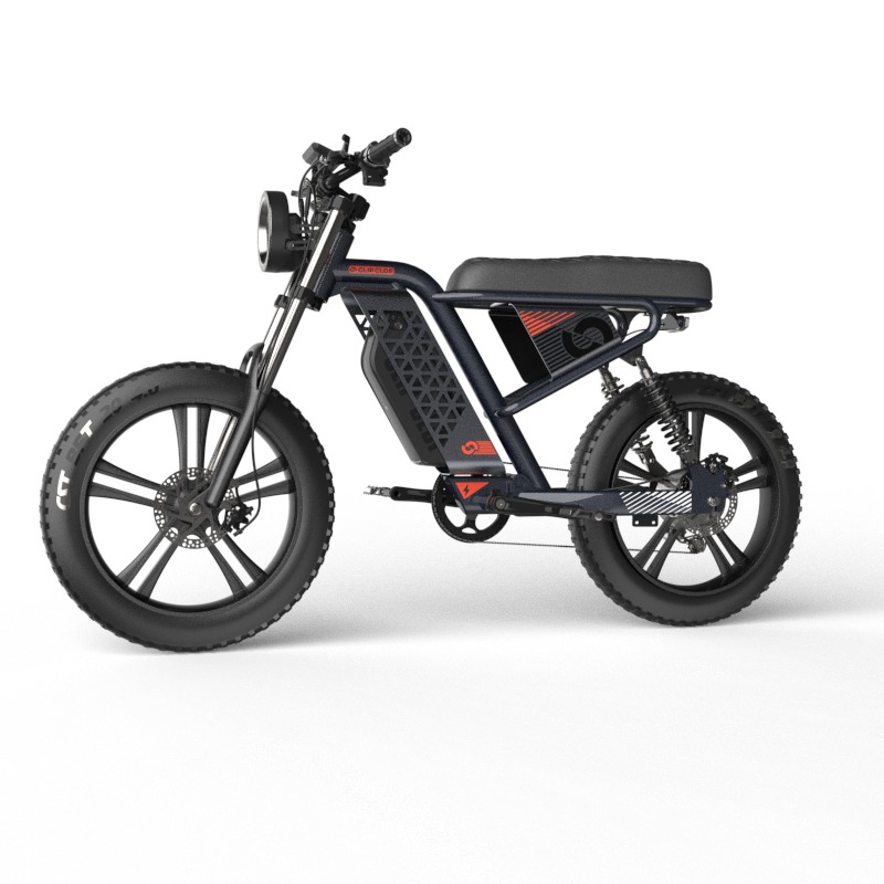Gambar produk ClipClop Sepeda Listrik Fat Bike 20 Inch Brushless Motor 48V 15Ah 750W - L1