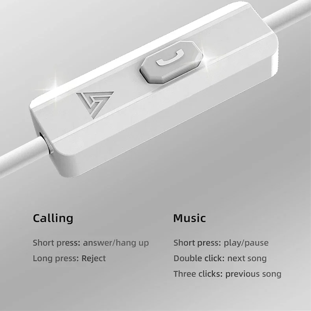 QKZ Earphone In-Ear Wired 3.5mm Detachable HiFi Stereo Sound with Mic - AK3 Gambar produk QKZ Earphone In-Ear Wired 3.5mm Detachable HiFi Stereo Sound with Mic - AK3