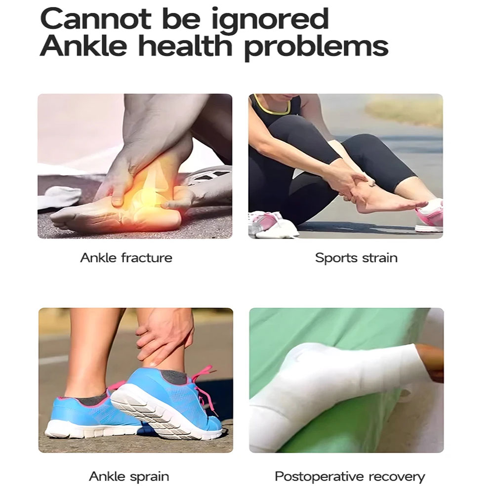 Emsense Alat Pijat Terapi Ankle Heating Massager 4 Speed 8 Mode - HE02 Gambar produk Emsense Alat Pijat Terapi Ankle Heating Massager 4 Speed 8 Mode - HE02