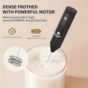 One Two Cups Hand Mixer Mini Pengocok Milk Frother USB Charge 300mAh - EF-A