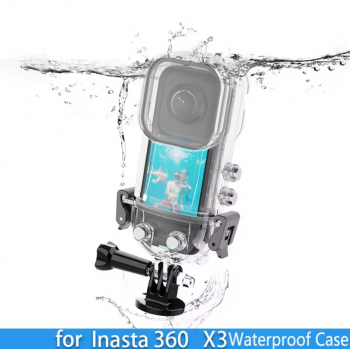 MODA Casing Anti Air Waterproof Action Camera Case for Insta360 X3 45M - DV4