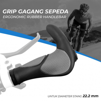 BENGGUO Grip Gagang Sepeda Ergonomic Handlebar Rubber 1 Pair - BPG-111