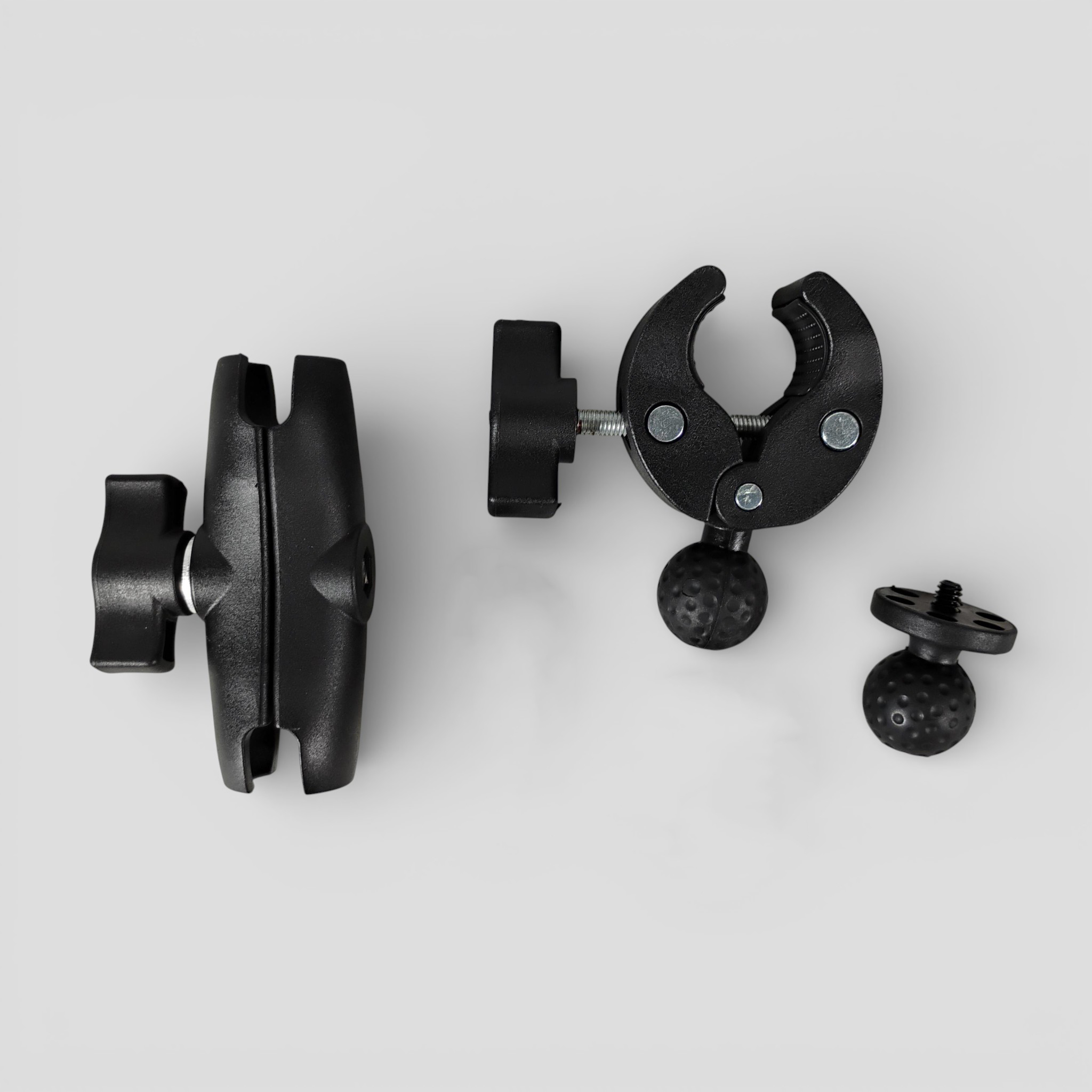 Fahliso Clamp Holder Action Camera Motorcycle Handlebar 1/4 Inch - FH-14 Gambar produk Fahliso Clamp Holder Action Camera Motorcycle Handlebar 1/4 Inch - FH-14