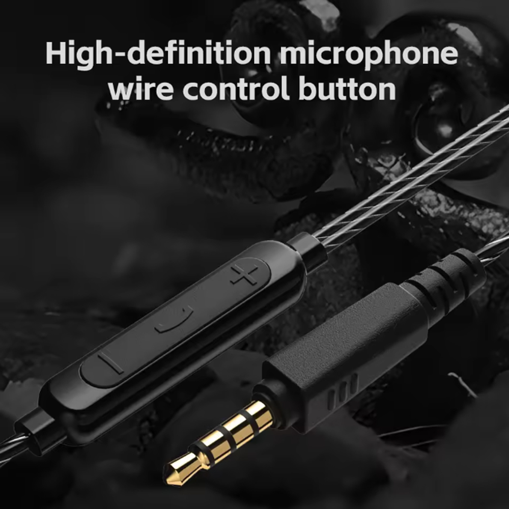 QKZ Earphone In-Ear Wired Detachable HiFi Semi Open Cavity with Mic - AK6 Ultra Gambar produk QKZ Earphone In-Ear Wired Detachable HiFi Semi Open Cavity with Mic - AK6 Ultra