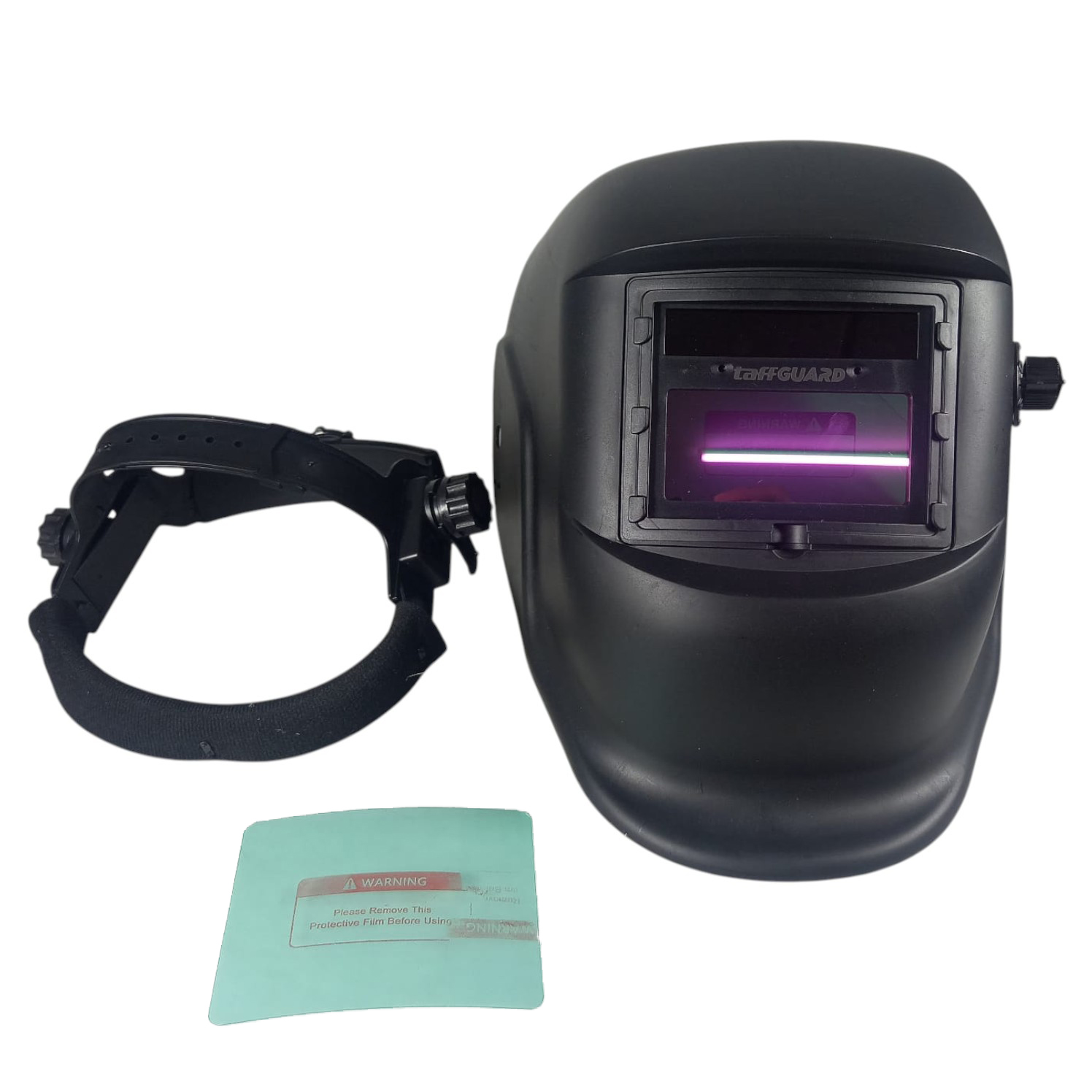 TaffGUARD DEKO Helm Las Otomatis Auto Darkening Welding Helmet - MZ224 Gambar produk TaffGUARD DEKO Helm Las Otomatis Auto Darkening Welding Helmet - MZ224