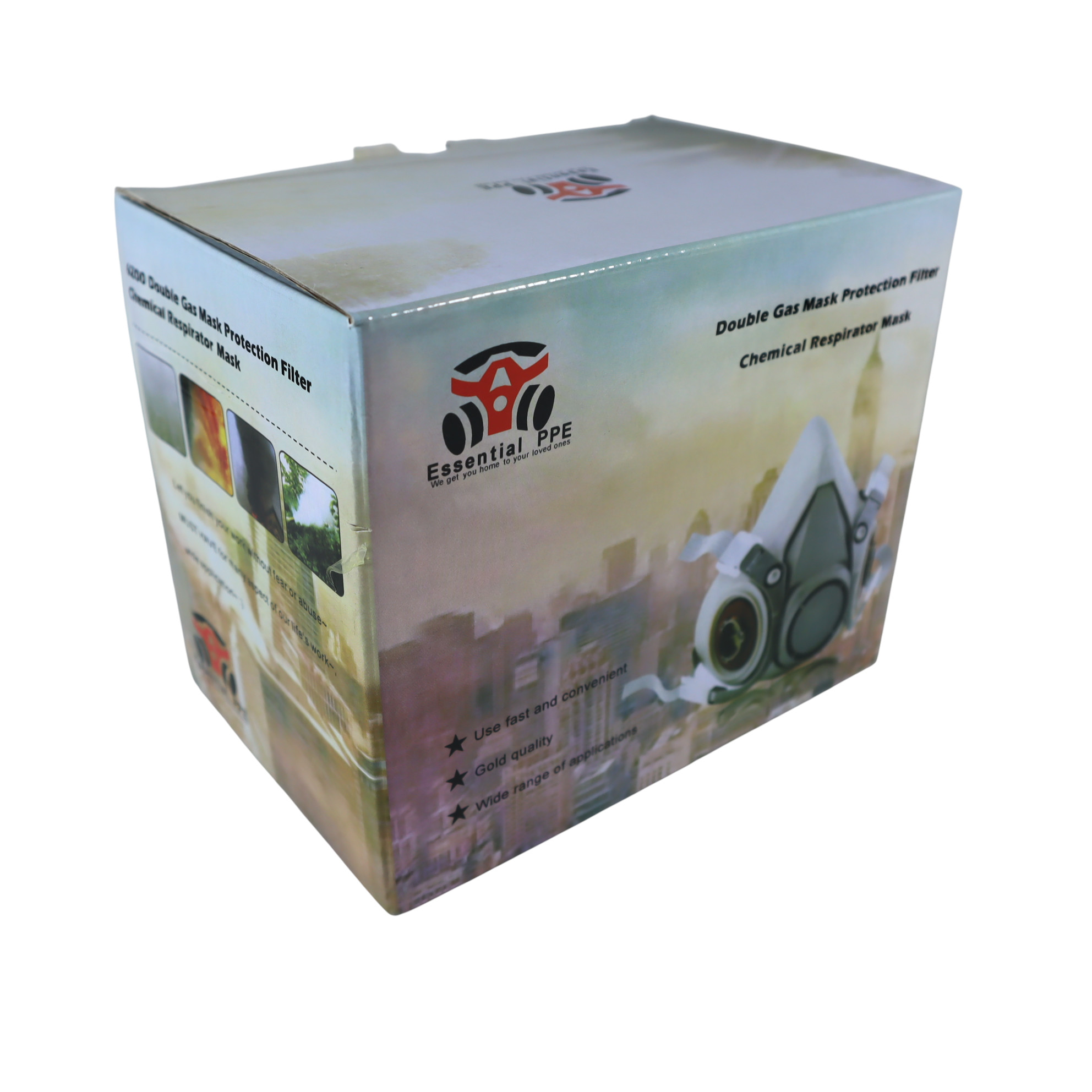 TaffGUARD Masker Gas Respirator Lab Anti Virus Half Mask 6200 - MA009 Gambar produk TaffGUARD Masker Gas Respirator Lab Anti Virus Half Mask 6200 - MA009