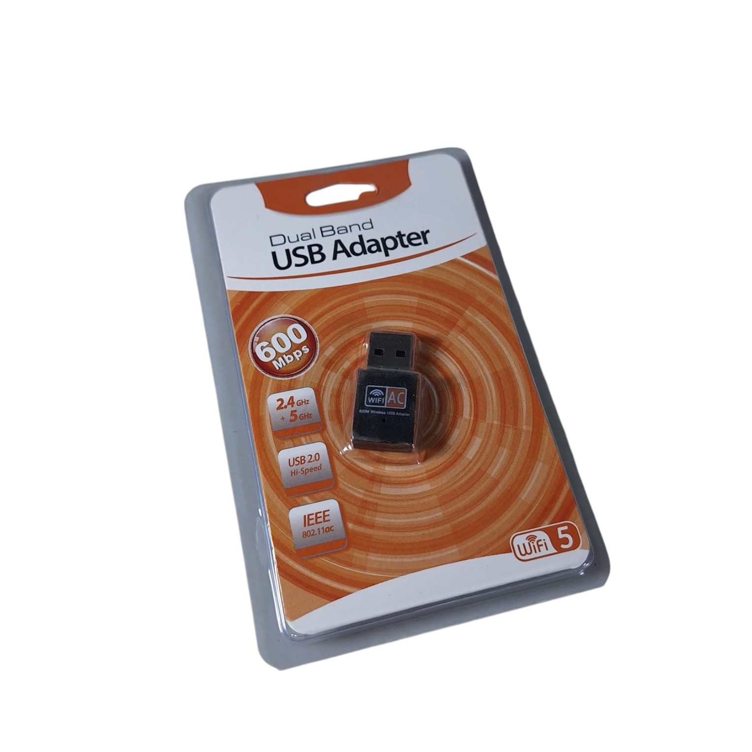 CANNING Adapter WiFi USB Dongle Receiver Transmitter Dual Band 600Mbps - CN-600 Gambar produk CANNING Adapter WiFi USB Dongle Receiver Transmitter Dual Band 600Mbps - CN-600