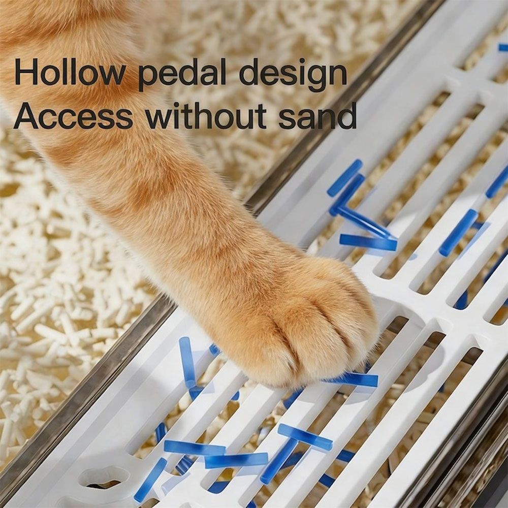 OPTICO Bak Pasir Kucing Detachable Cat Litter Box High Side - OP-13 Gambar produk OPTICO Bak Pasir Kucing Detachable Cat Litter Box High Side - OP-13