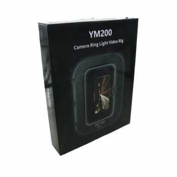 Gambar produk CLM Video Rig Ring Light LED Tricolor Rectangular 2500-8500K 1500mAh - YM200