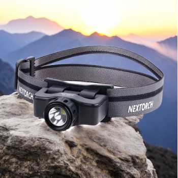 NEXTORCH Senter Kepala LED Headlamp Flashlight Outdoor 1200mAh - MAX STAR