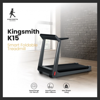 Kingsmith WalkingPad Treadmill Home Fitness Gym Foldable 1.25 HP - K15