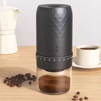 GUOHE Alat Penggiling Kopi Elektrik Coffee Grinder Adjustable 1800mAh - KMDJ-3AW