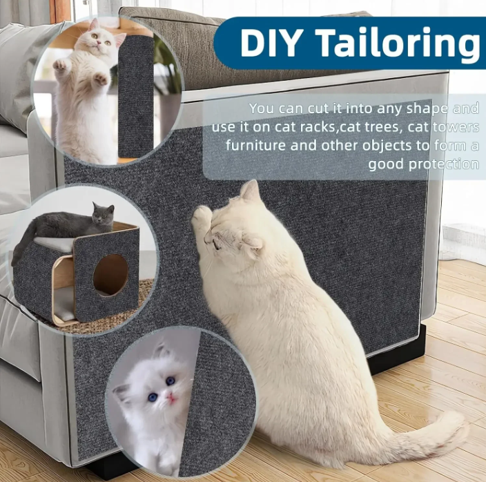 CATNIT Tikar Alas Garukan Cakaran Kucing Scratching Cat Mat 60x100cm - C4065 Gambar produk CATNIT Tikar Alas Garukan Cakaran Kucing Scratching Cat Mat 60x100cm - C4065