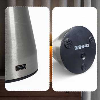 Gambar produk TaffLED Lampu Meja Hias Touch LED USB Rechargeable Tri Color 1800mAh - PR-12