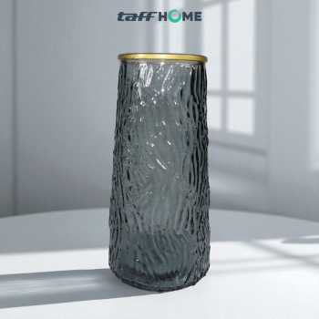 TaffHOME Vas Bunga Dekorasi Interior Ruang Tamu Motif Kulit Kayu - YF963