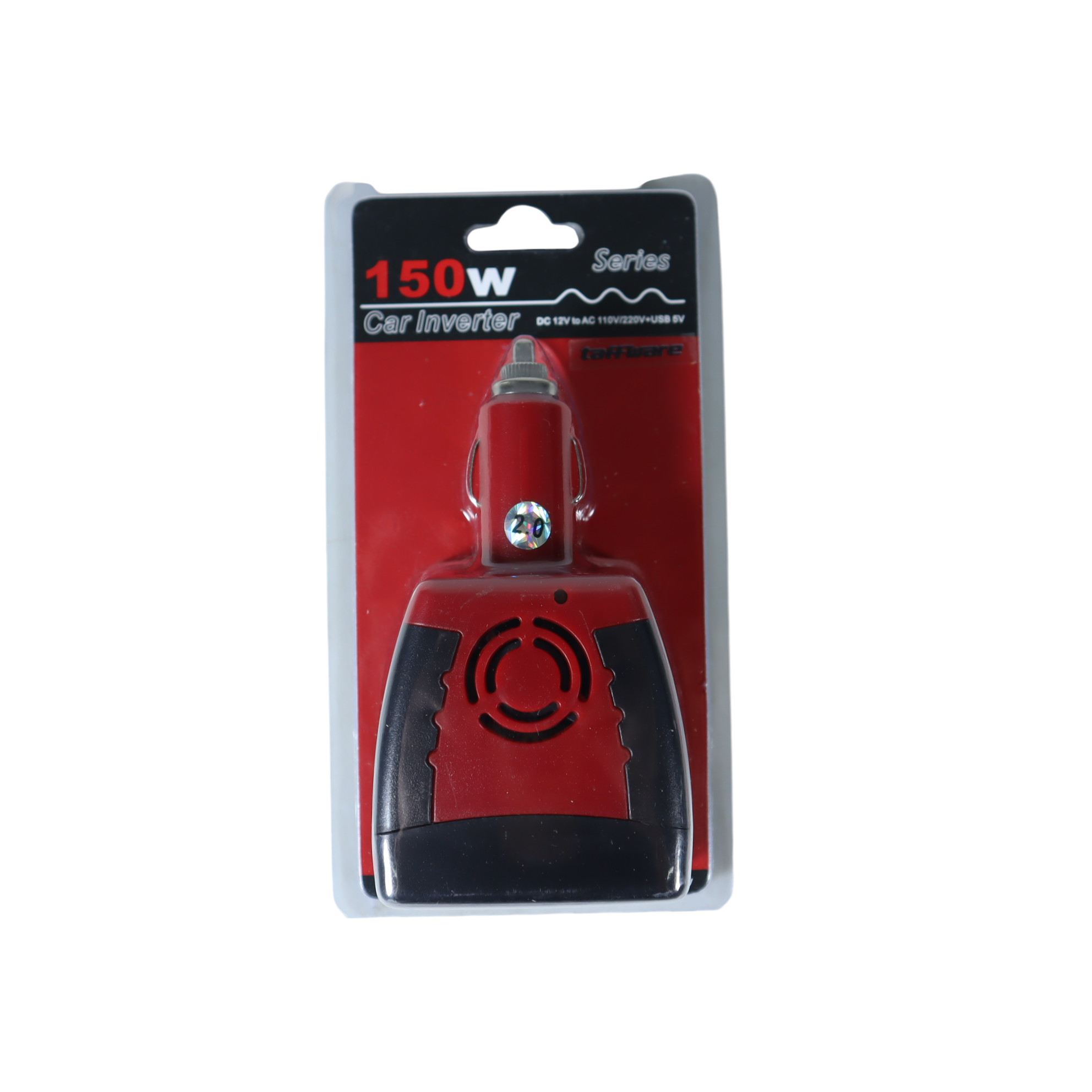Taffware Power Inverter Mobil Car Mini DC 12 V to AC 220V 5V USB 150W - T150W Gambar produk Taffware Power Inverter Mobil Car Mini DC 12 V to AC 220V 5V USB 150W - T150W