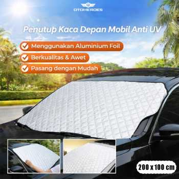 Gambar produk OTOHEROES Mayitr Pelindung Kaca Depan Mobil Anti UV Car Sun Shade 200x100cm - GS-004