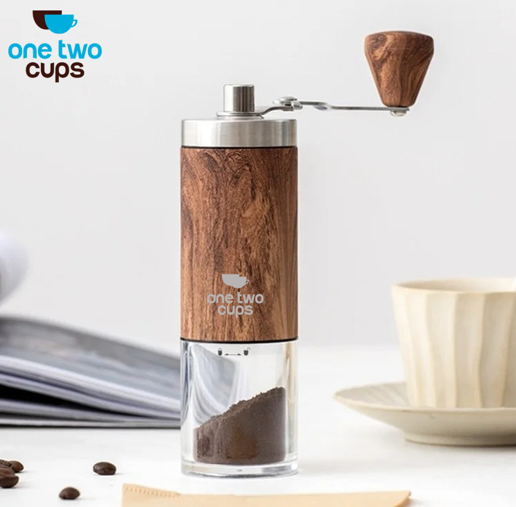 Gambar produk One Two Cups Alat Penggiling Kopi Manual Coffee Grinder Ceramic Core - 5011