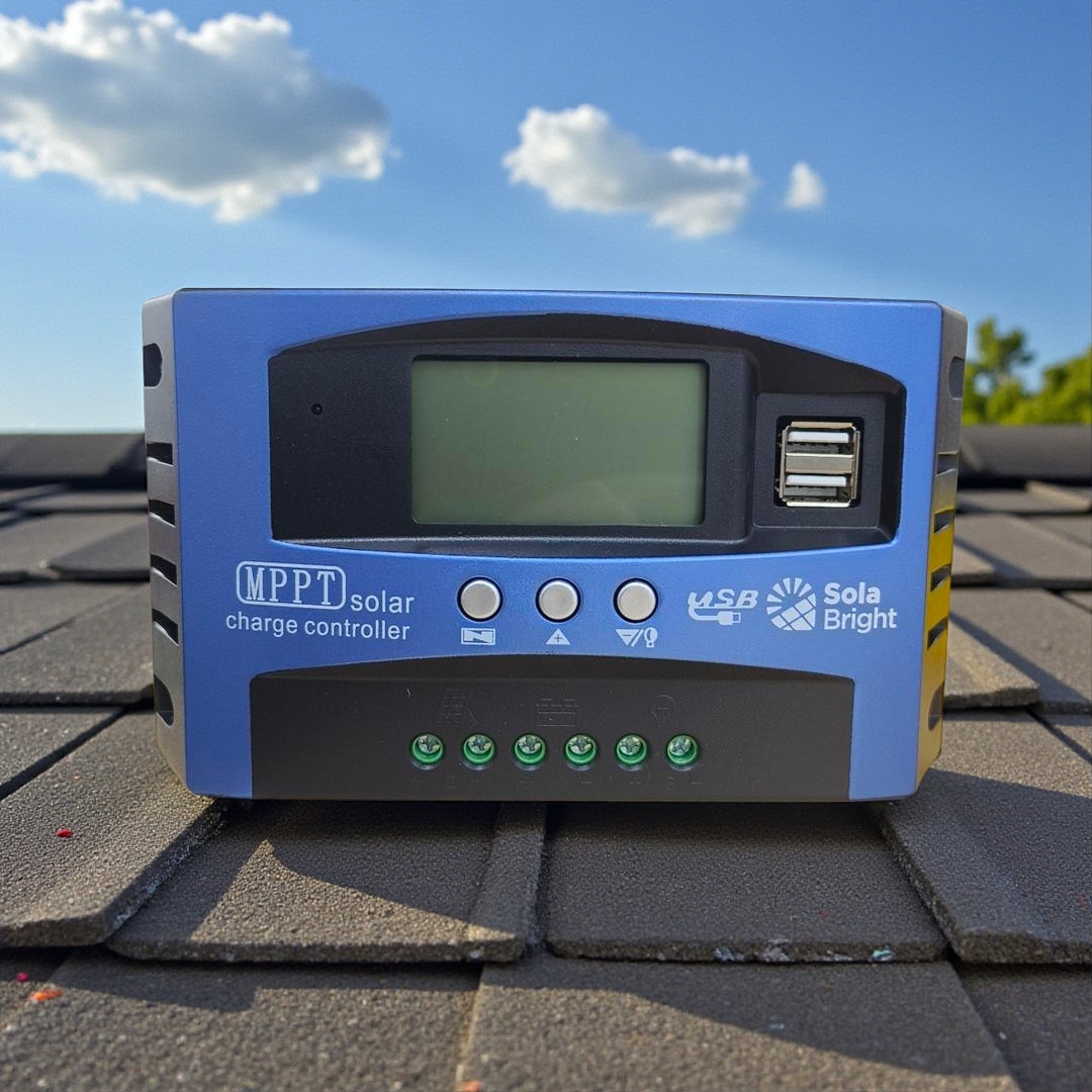 Sola Bright MPPT Solar Charger Controller Regulator 2 USB LCD 12/24V 60A - MPS36 Gambar produk Sola Bright MPPT Solar Charger Controller Regulator 2 USB LCD 12/24V 60A - MPS36