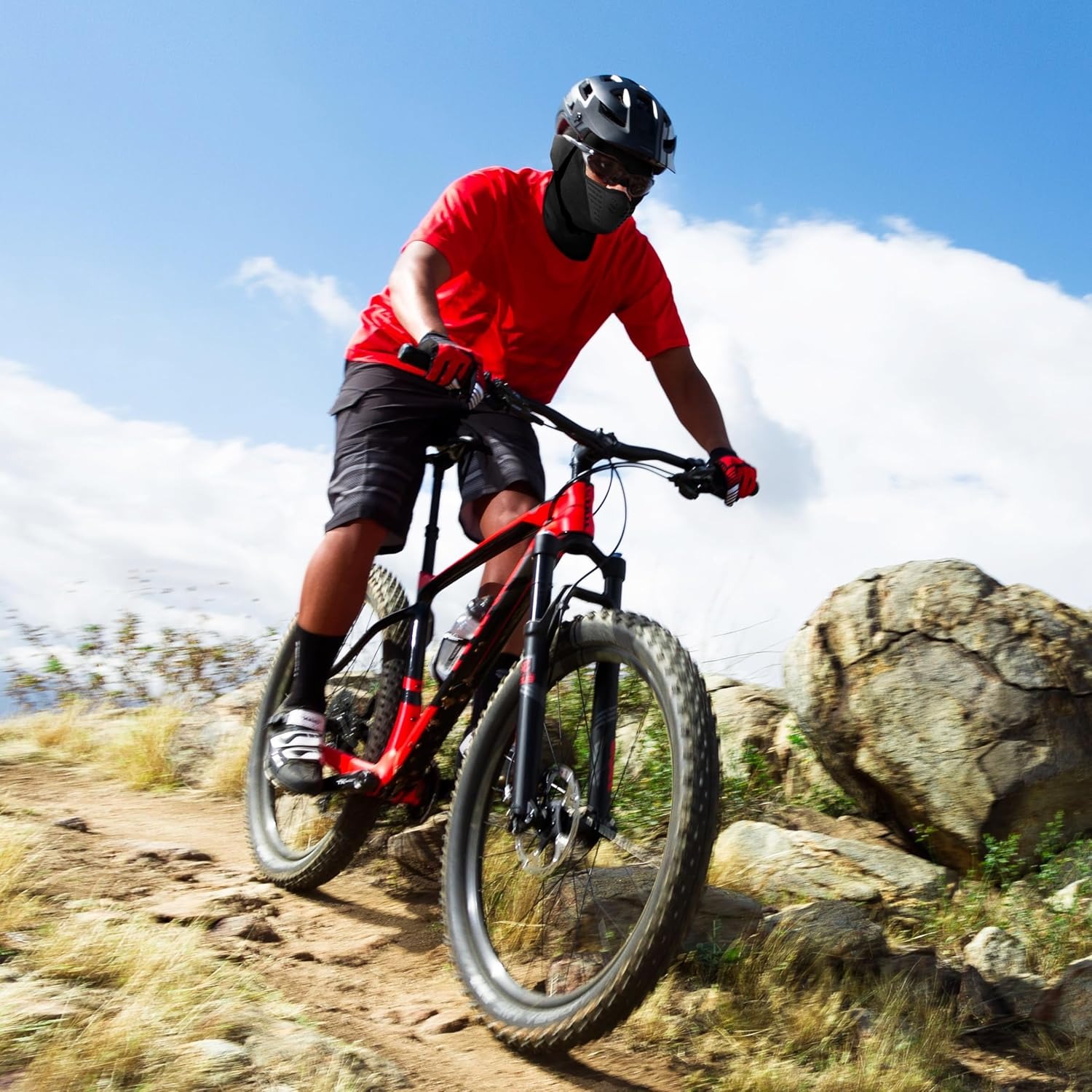 Gambar produk Balight Masker Motor Full Face dengan Filter - CISE