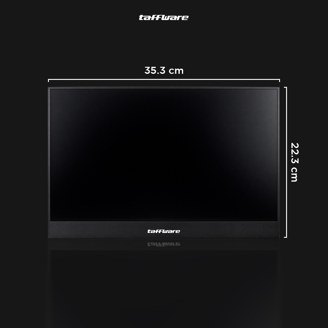 Gambar produk Taffware Portable Monitor 15.6 Inch IPS UHD 4K 60Hz Type C Mini HDMI - SJD1505